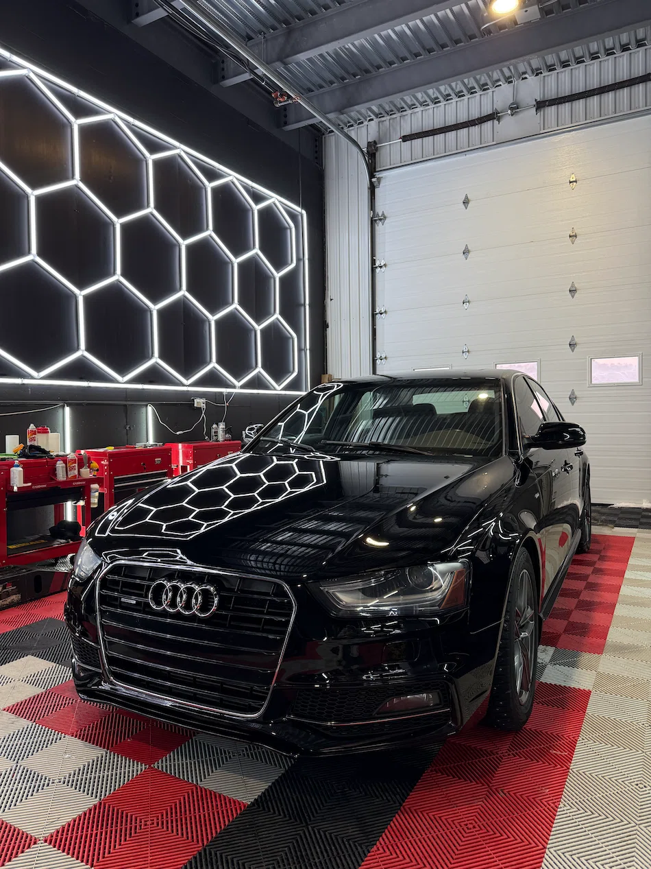 Voitture avec le produit installé